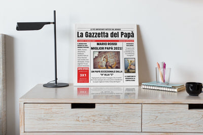 Gazzetta per regalo papà